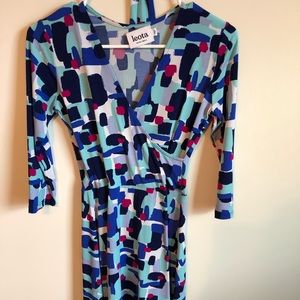 Wrap dress by Leota